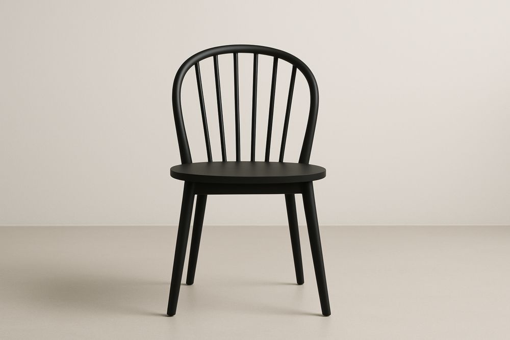 Krzesło drewniane bukowe czarne