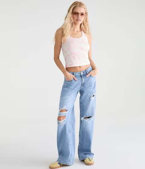 Seriously Soft Hibiscus Everyday Halter Top