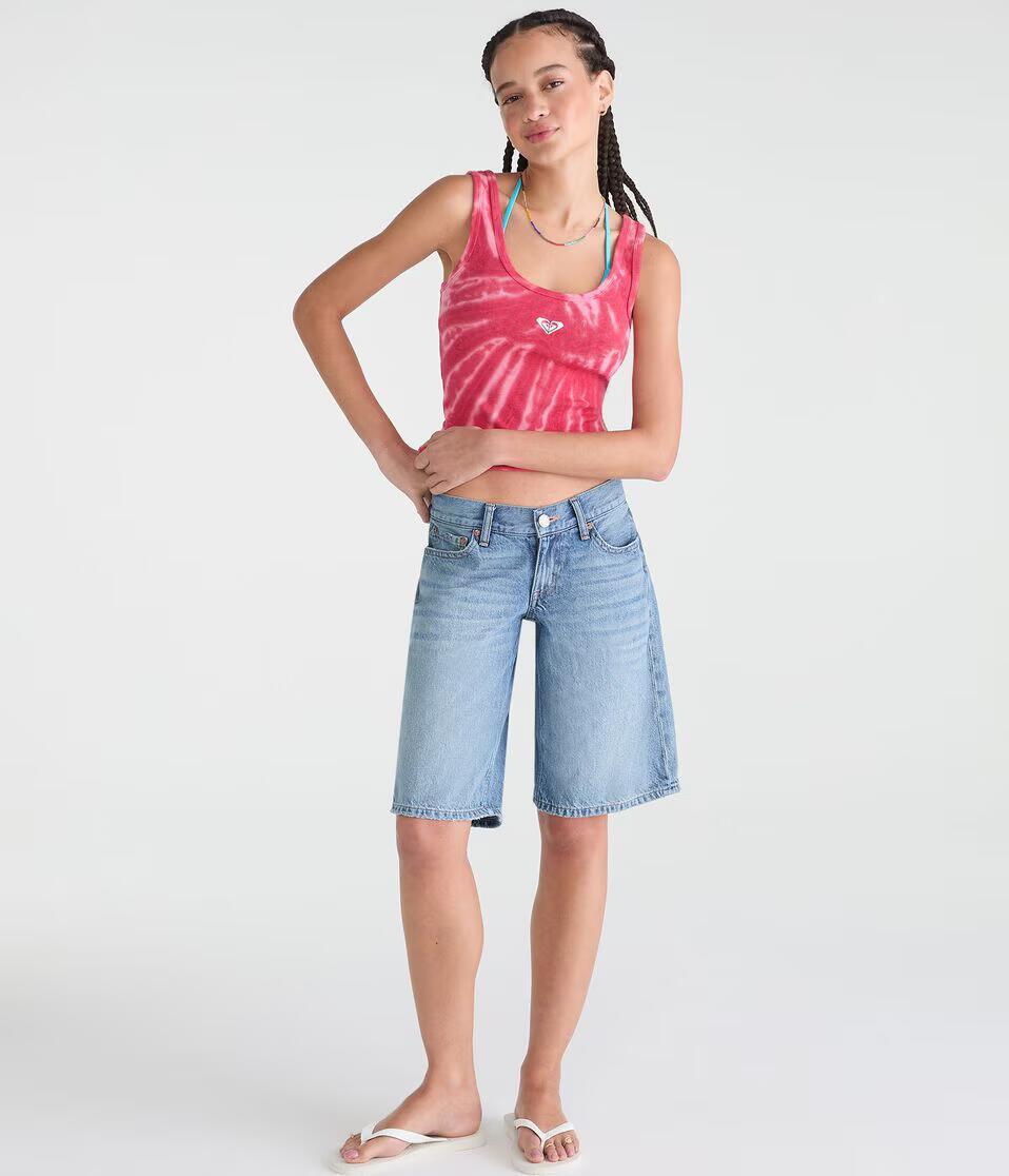 Roxy Tie-Dye Logo Tank Top