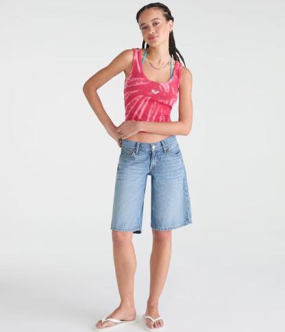 Roxy Tie-Dye Logo Tank Top