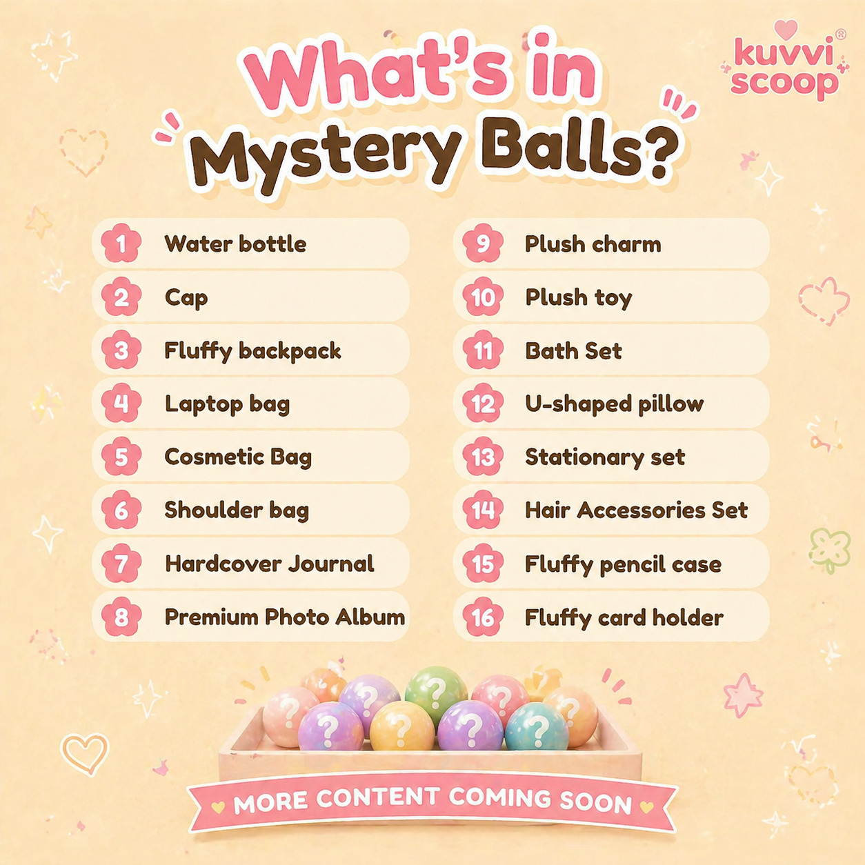 Mystery Ball (GACHA) – 5 Balls!