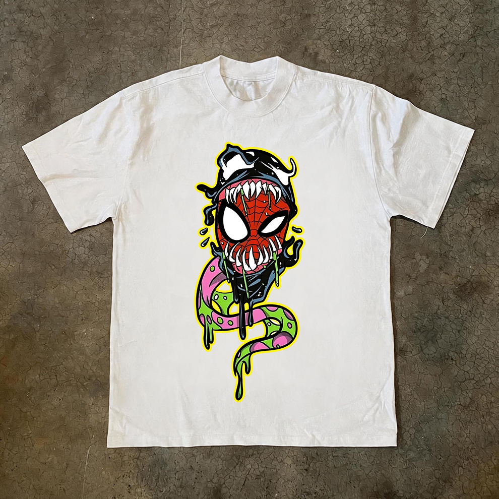Spidey Street Exclusive Spider-Venom Mashup Washed Tee