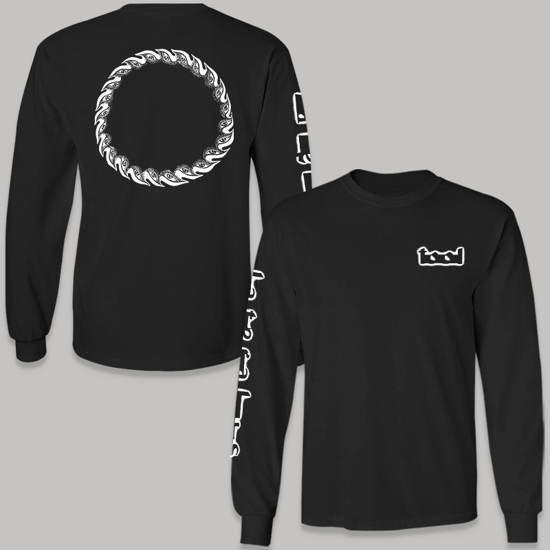 "Ouroboros Spiral" Long Sleeve Band Tee