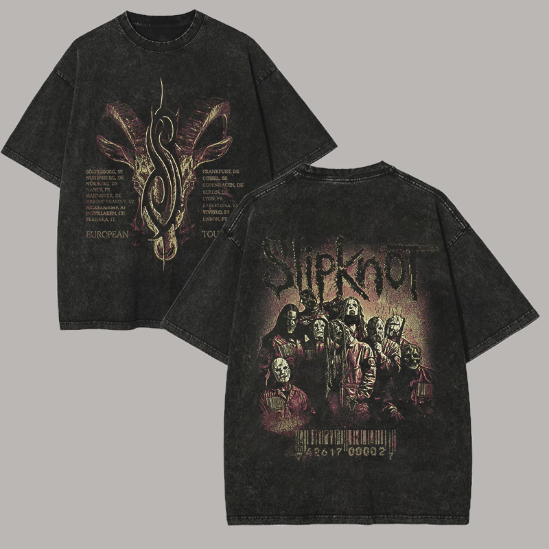 European Tour Washed Oversized Tee
