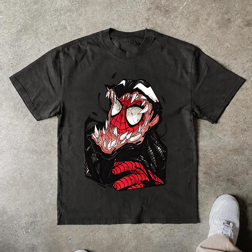 Spidey Street Exclusive "Symbiote Chaos" Graphic Tee