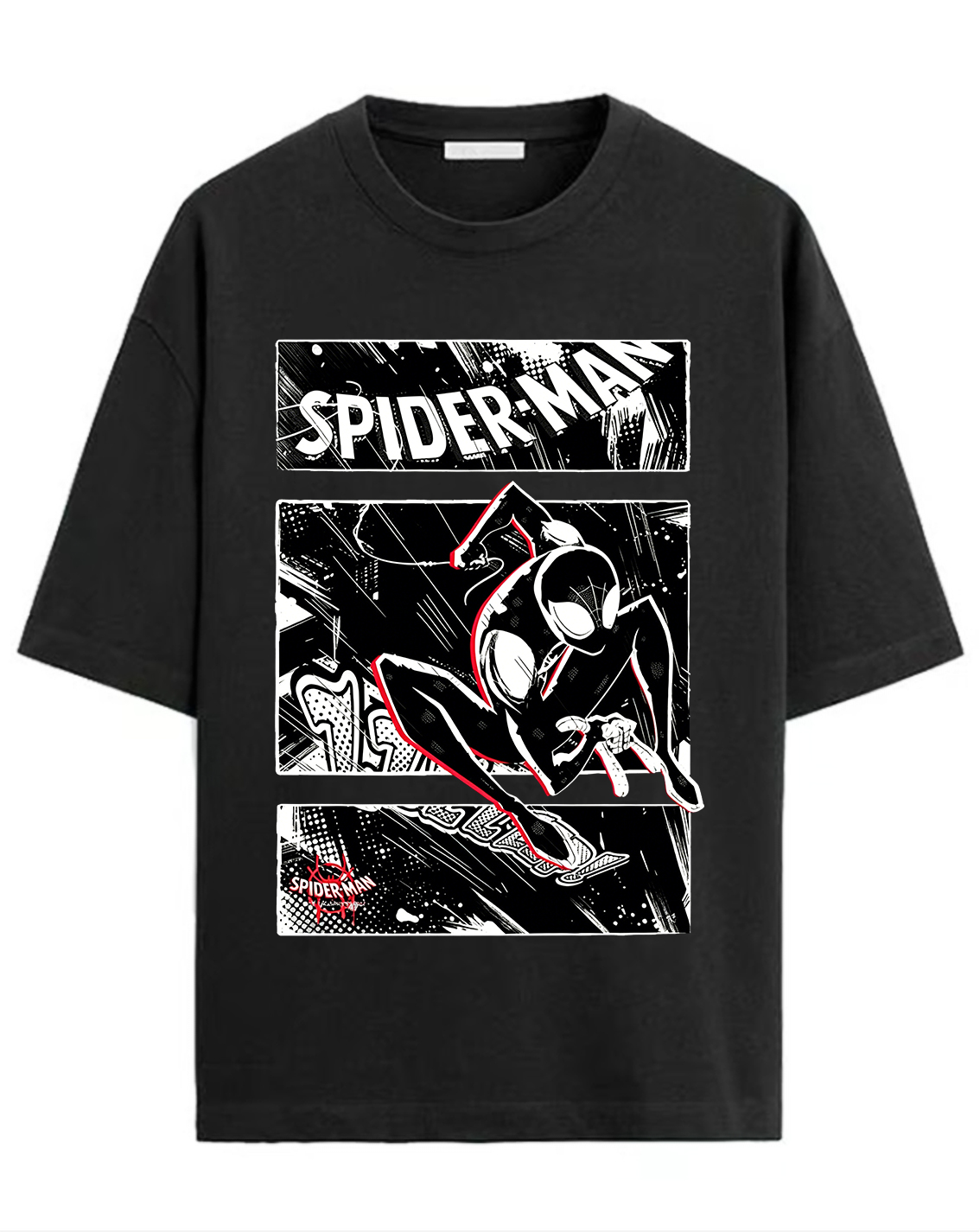 Comic Panel Oversized Graphic Tee