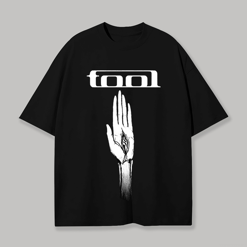 "Palm Eye" Logo Oversized Rock Tee