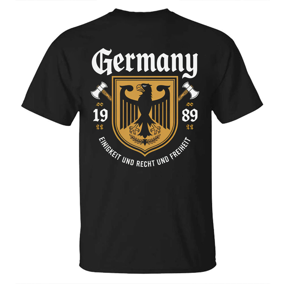 Germany "1989" Eagle & Axe Minimalist Heritage Tee