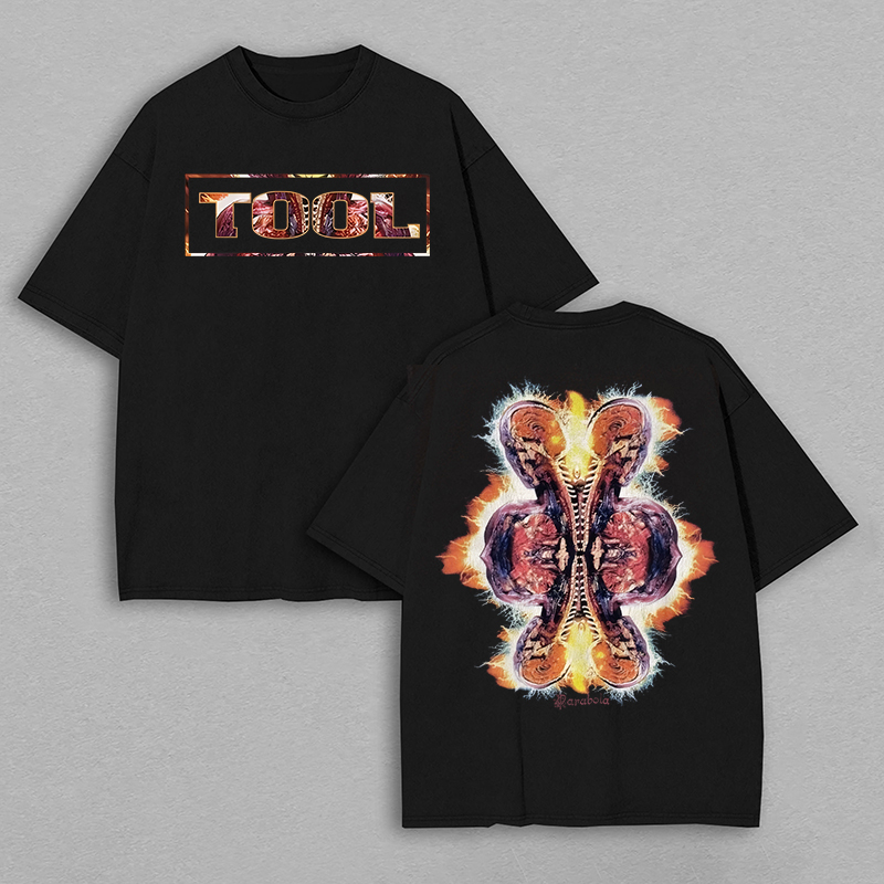  "Parabol/Parabola" Symmetrical Anatomical Oversized Rock Tee