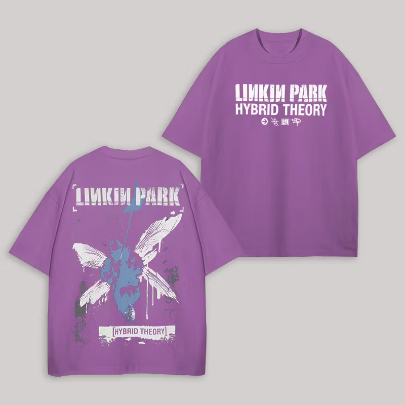 "Hybrid Theory" Double-Sided Oversized Tee