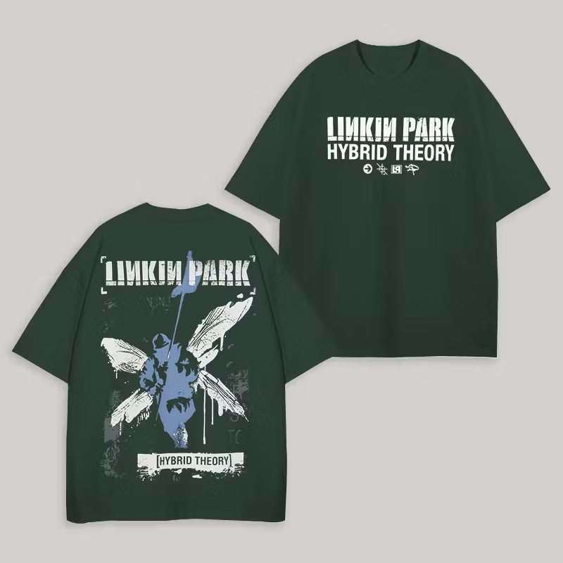 "Hybrid Theory" Double-Sided Oversized Tee