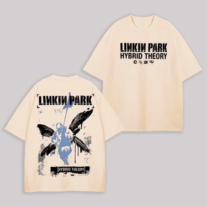 "Hybrid Theory" Double-Sided Oversized Tee