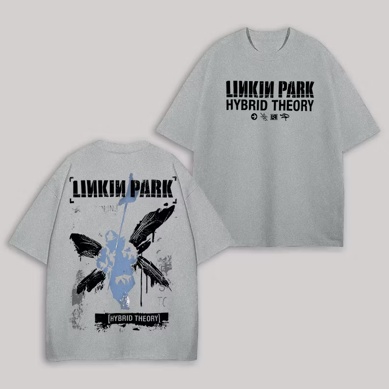"Hybrid Theory" Double-Sided Oversized Tee