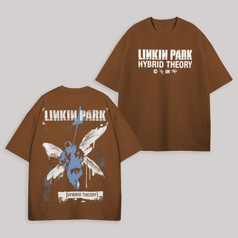 "Hybrid Theory" Double-Sided Oversized Tee