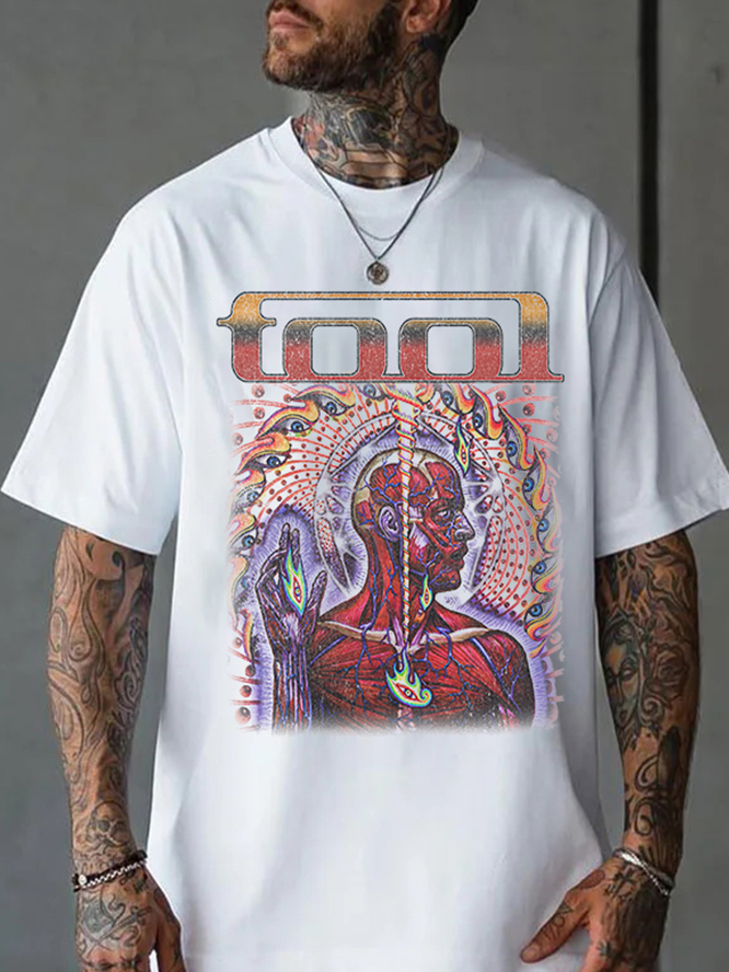 "Lateralus" Anatomical Vintage Oversized T-Shirt