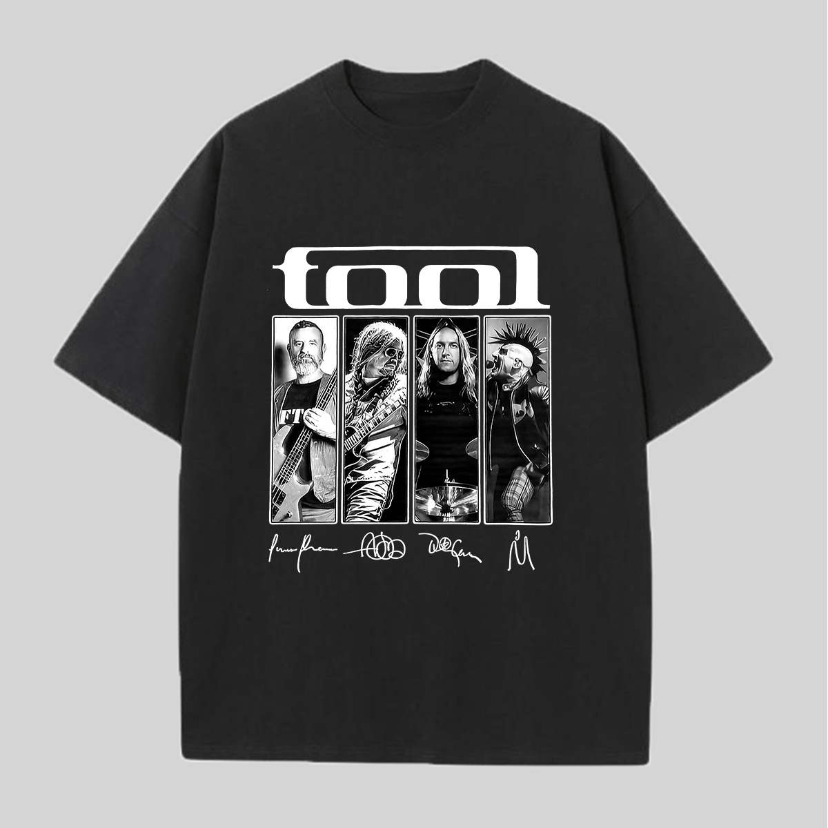 "Signature Portrait" Hypnotic Oversized Rock Tee