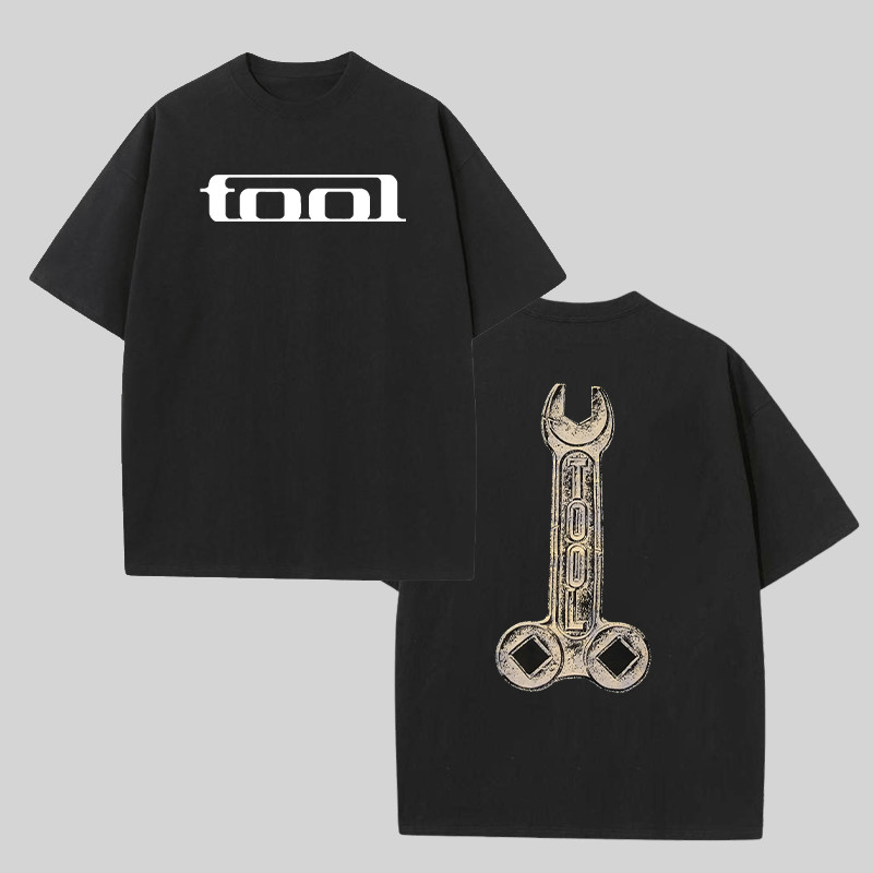  Wrench Logo Oversized Rock Tee