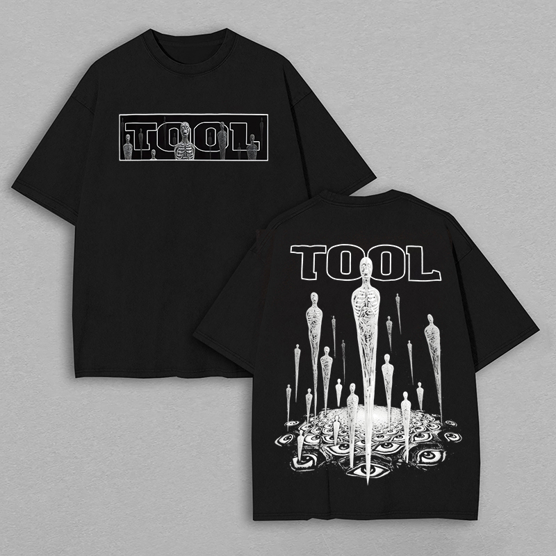 Skeleton Spire Oversized Rock Tee