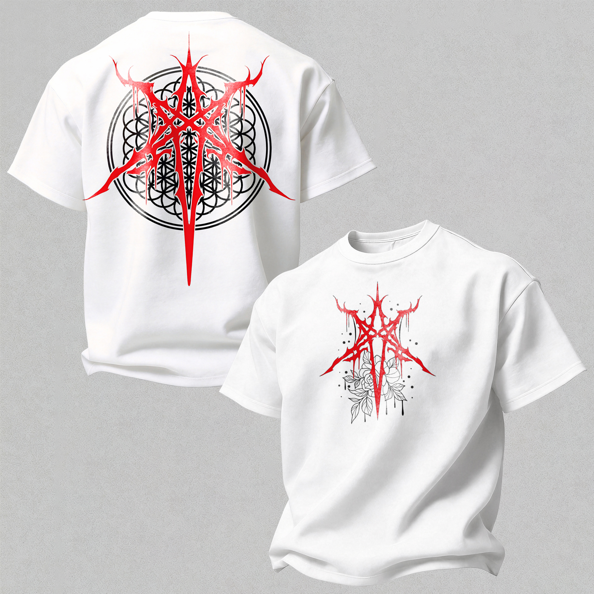 Minimal BMTH Red Sigil Tee