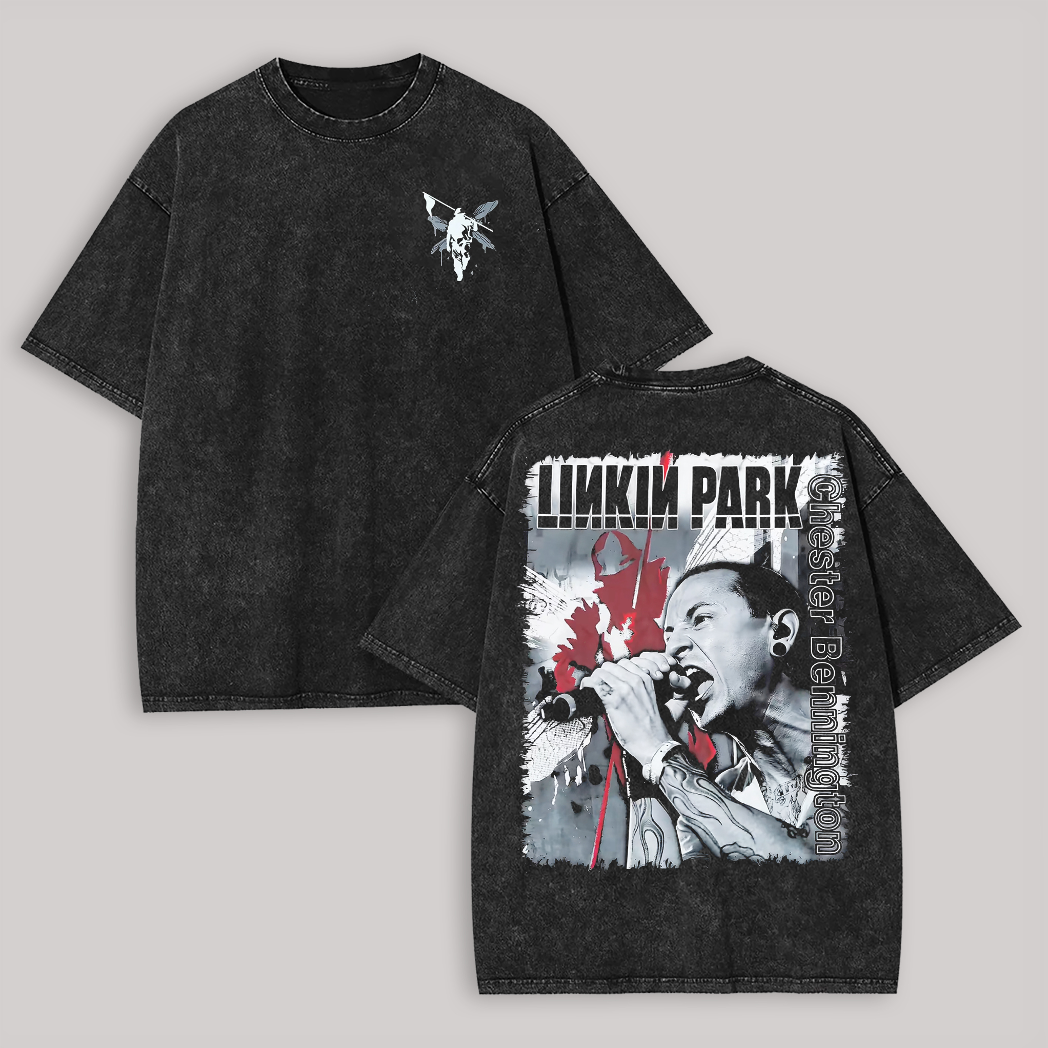 Vintage Linkin Park Chester Memorial Washed Tee