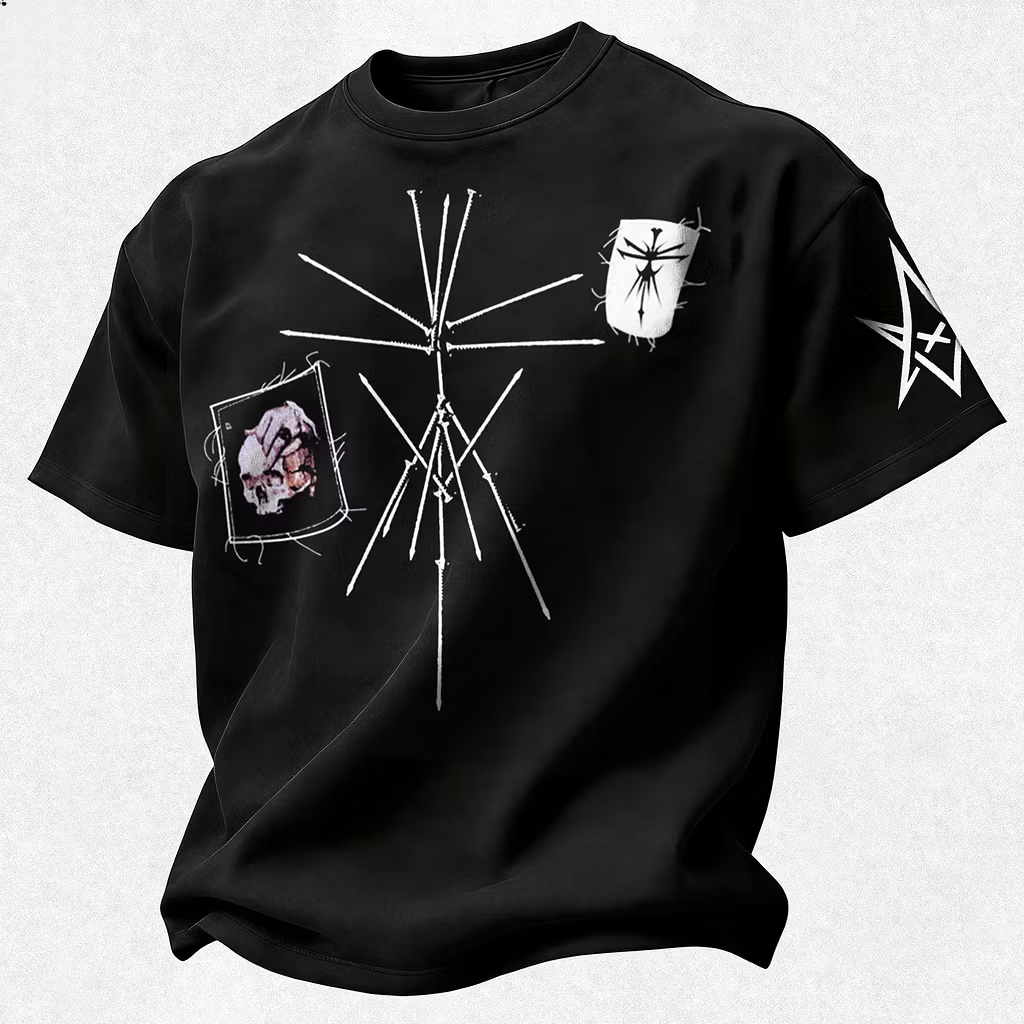 Minimal BMTH Collage Sigil Tee