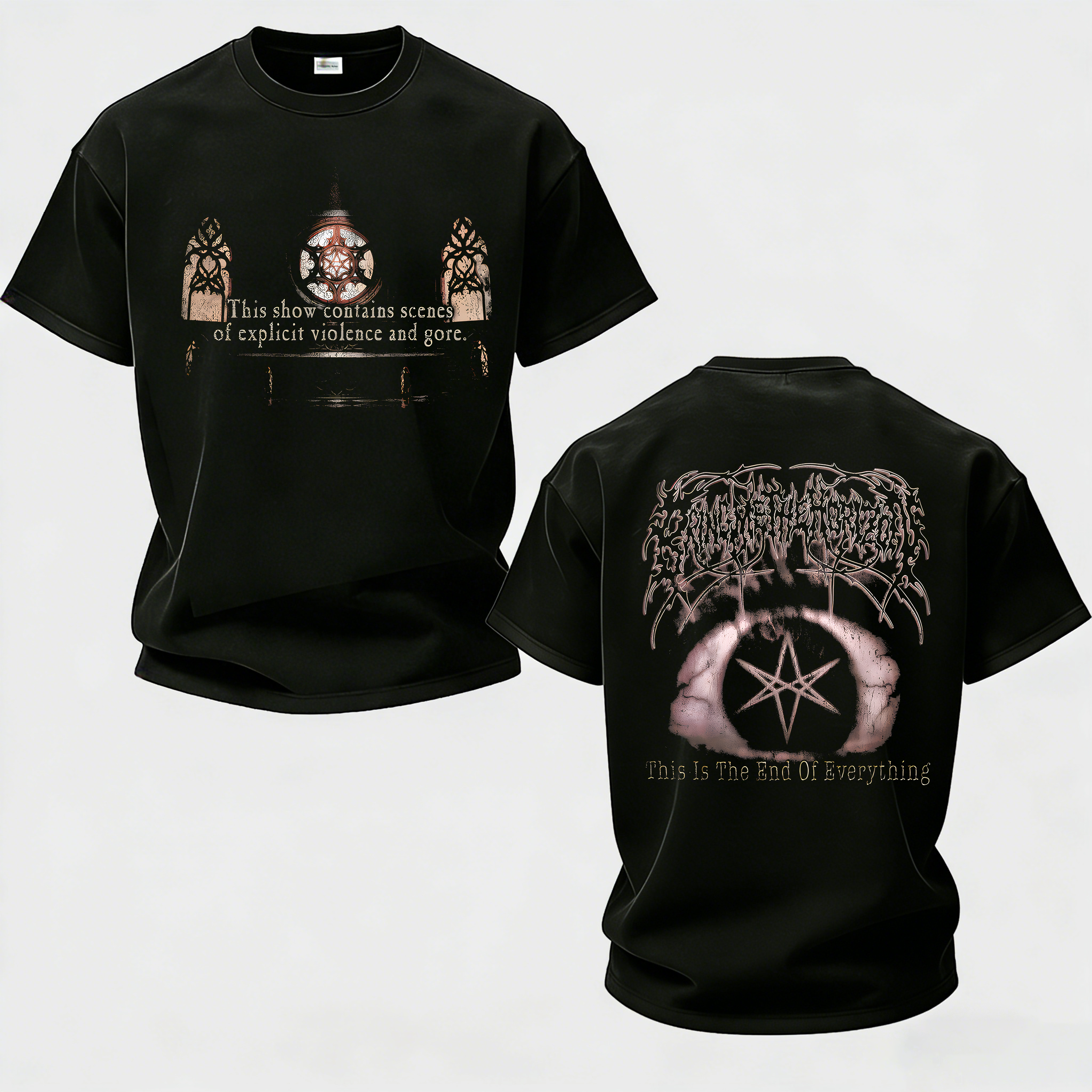 "This Is The End Of Everything" Gothic Tee