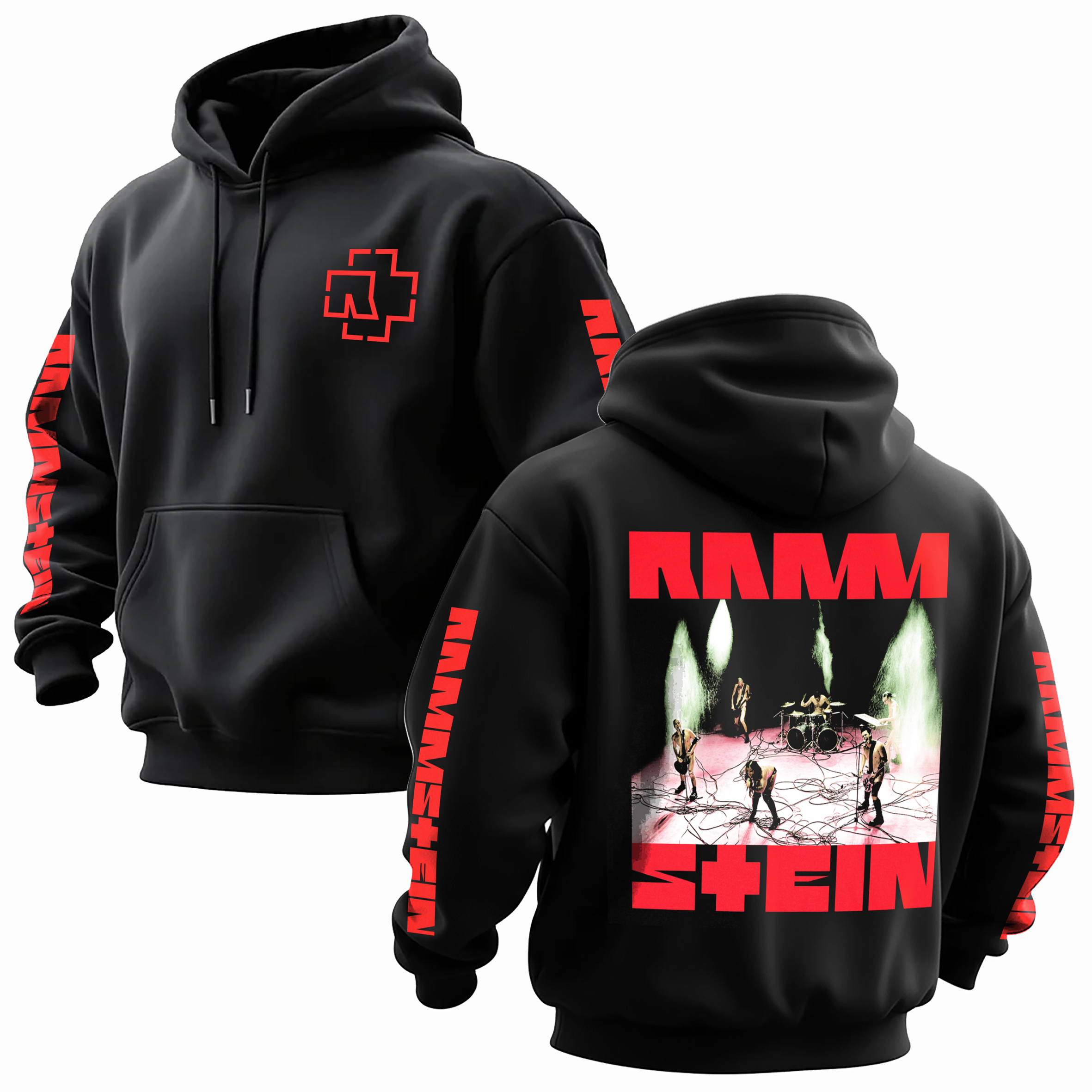 Live Stage Minimalist Oversized Hoodie