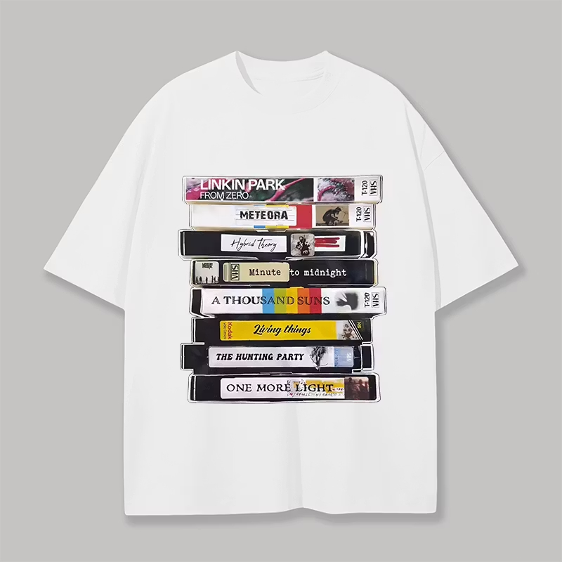 Discography Minimalist Oversized Tee