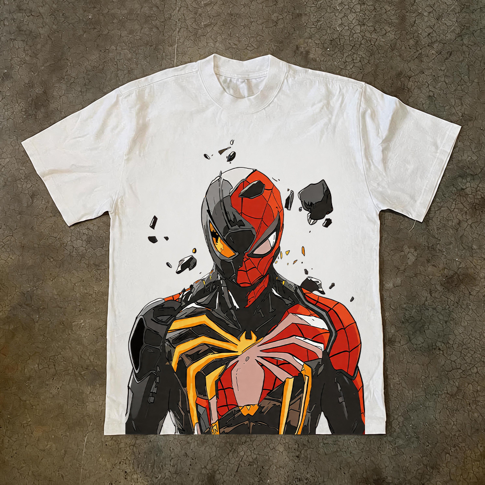 Vintage 90s Venom Comic Cover Streetwear Oversized T-shirt