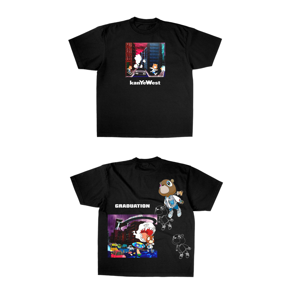 "N" Initial Tee, Custom Superhero Letter T-Shirt, Oversized Marvel Streetwear
