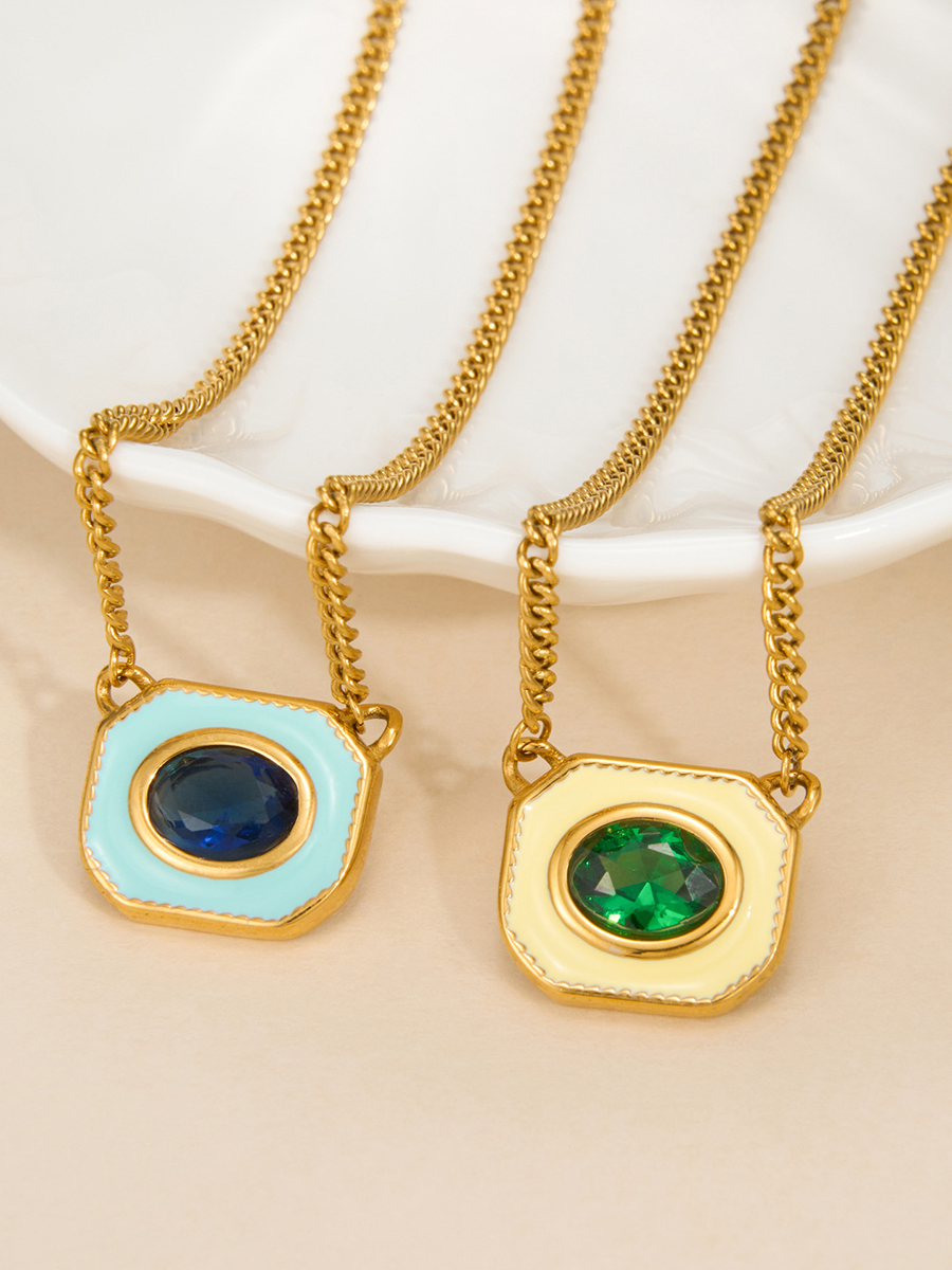 Affordable Luxury Cat Eye Pendant Necklace