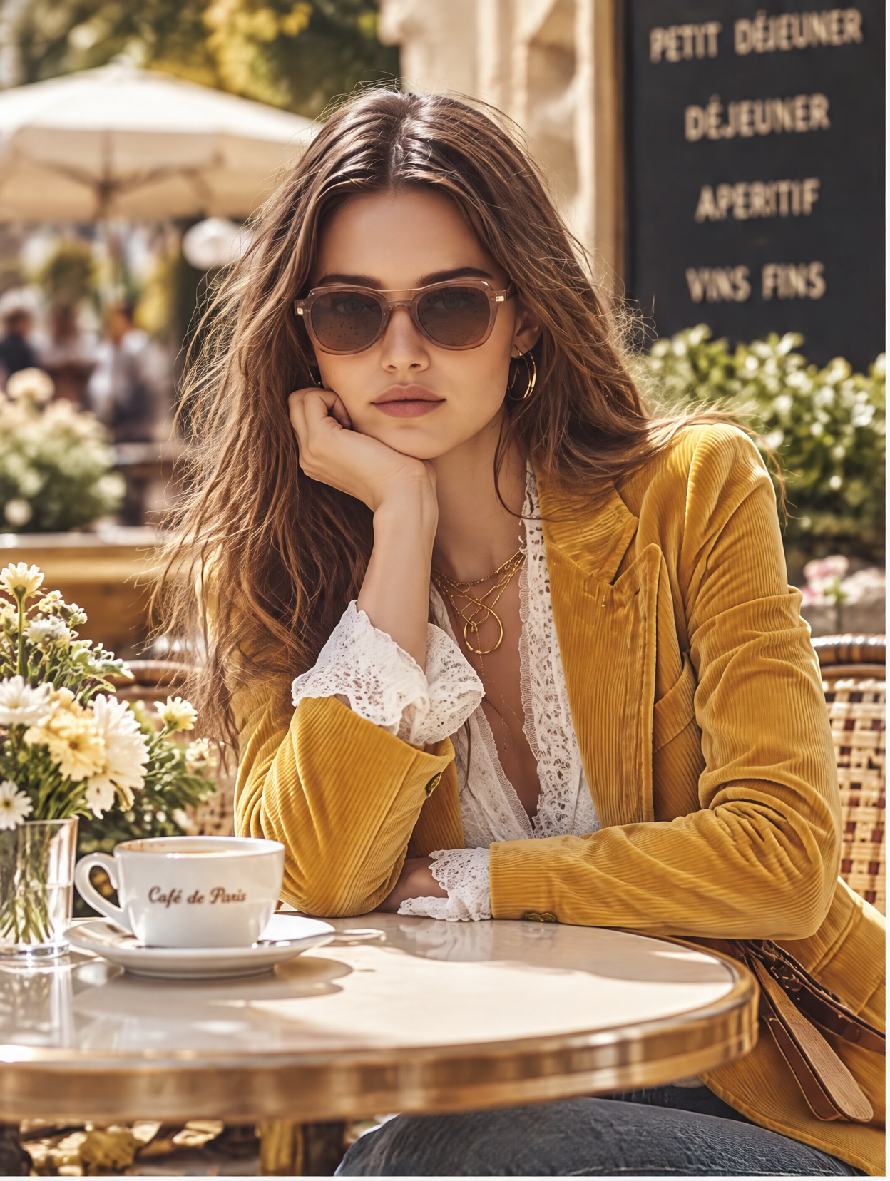 Resort-style Lapel Long-sleeved Solid Color Suit Jacket