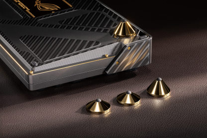 ROG SLASH Luggage & AZOTH Extreme 24K Gold Plated Keyboard