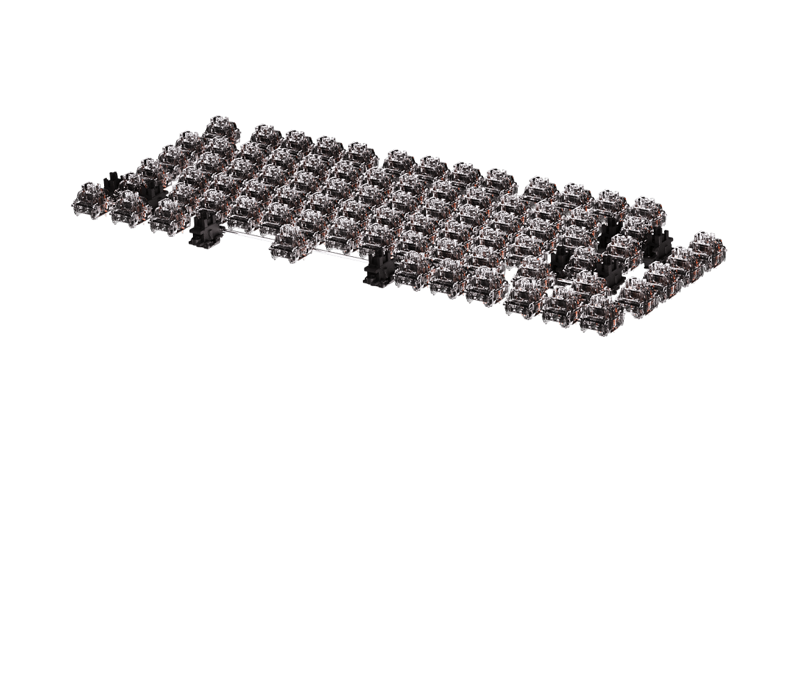 ROG SLASH Luggage & AZOTH Extreme 24K Gold Plated Keyboard