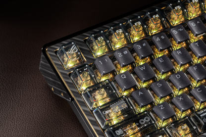 ROG SLASH Luggage & AZOTH Extreme 24K Gold Plated Keyboard