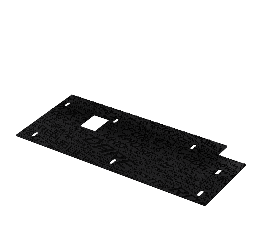 ROG SLASH Luggage & AZOTH Extreme 24K Gold Plated Keyboard