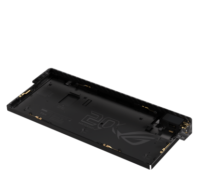 ROG SLASH Luggage & AZOTH Extreme 24K Gold Plated Keyboard