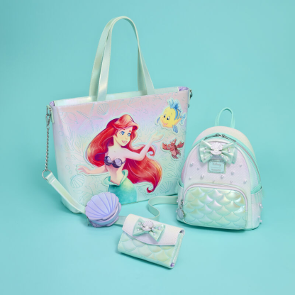 The Little Mermaid Iridescent Pearl Mini Backpack