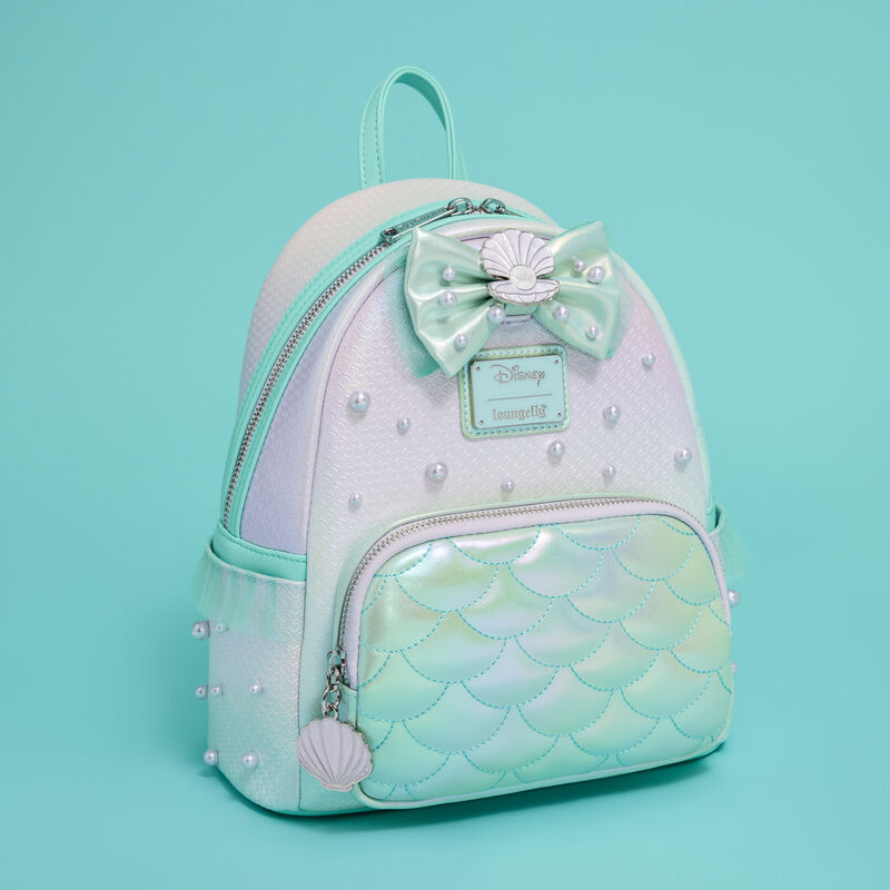 The Little Mermaid Iridescent Pearl Mini Backpack