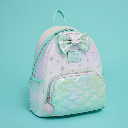 The Little Mermaid Iridescent Pearl Mini Backpack