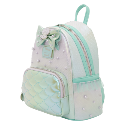 The Little Mermaid Iridescent Pearl Mini Backpack