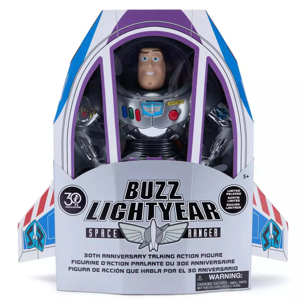 Buzz Lightyear Talking Action Figure, Toy Story 30th Anniversary