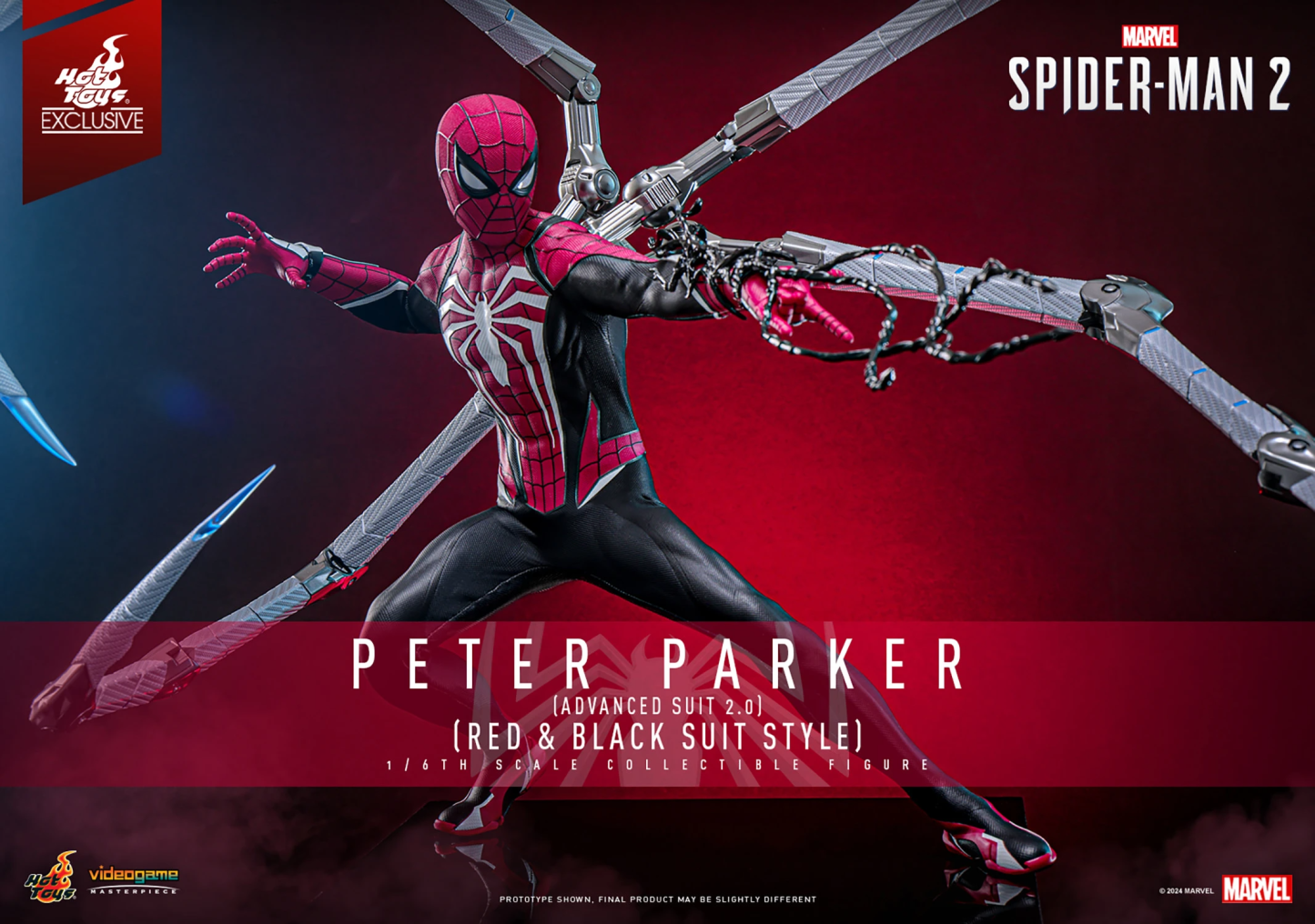 Peter Parker (Advanced Suit 2.0) (Red and Black Suit Style)