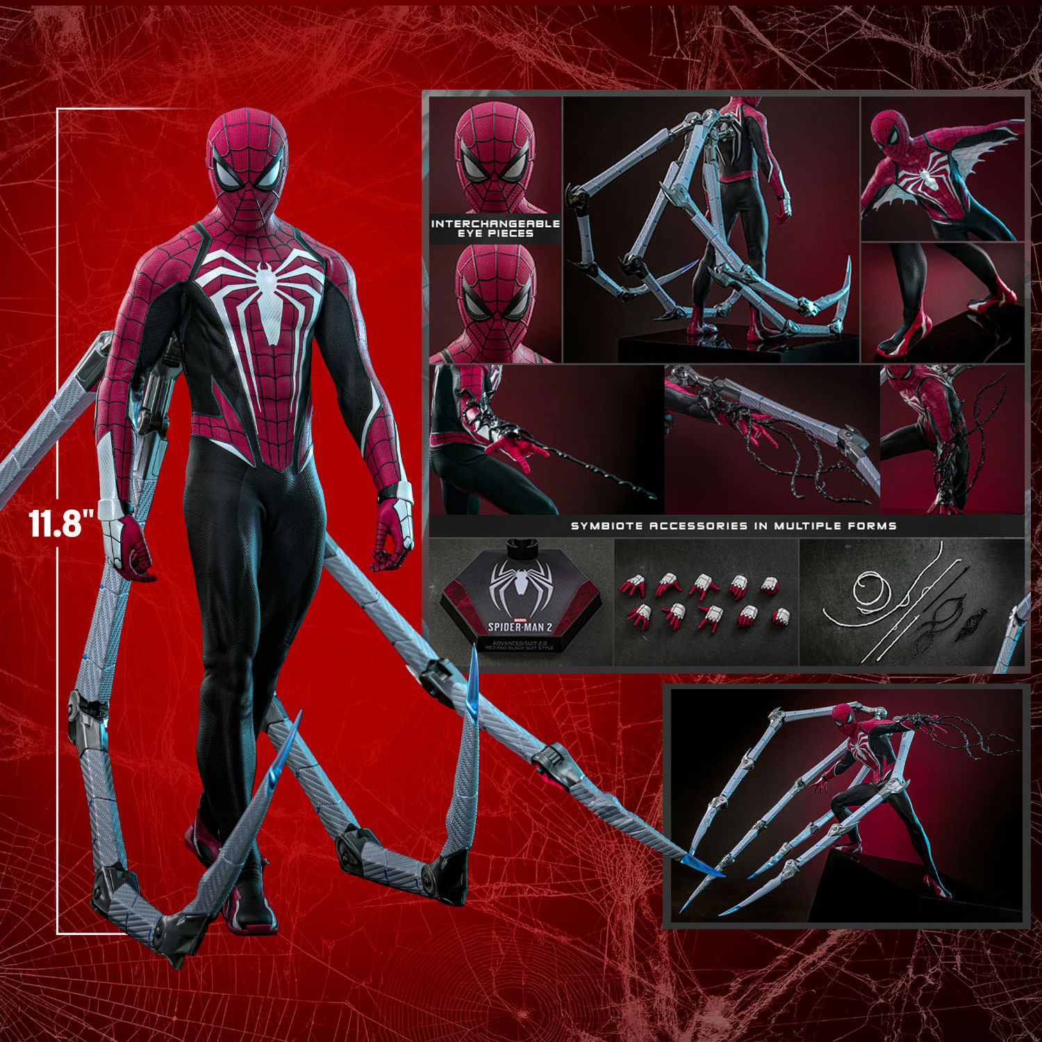 Peter Parker (Advanced Suit 2.0) (Red and Black Suit Style)