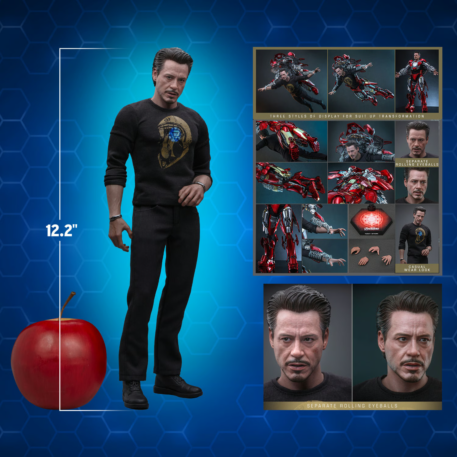 Tony Stark (Mark VII Suit-Up Version) (Special Edition)