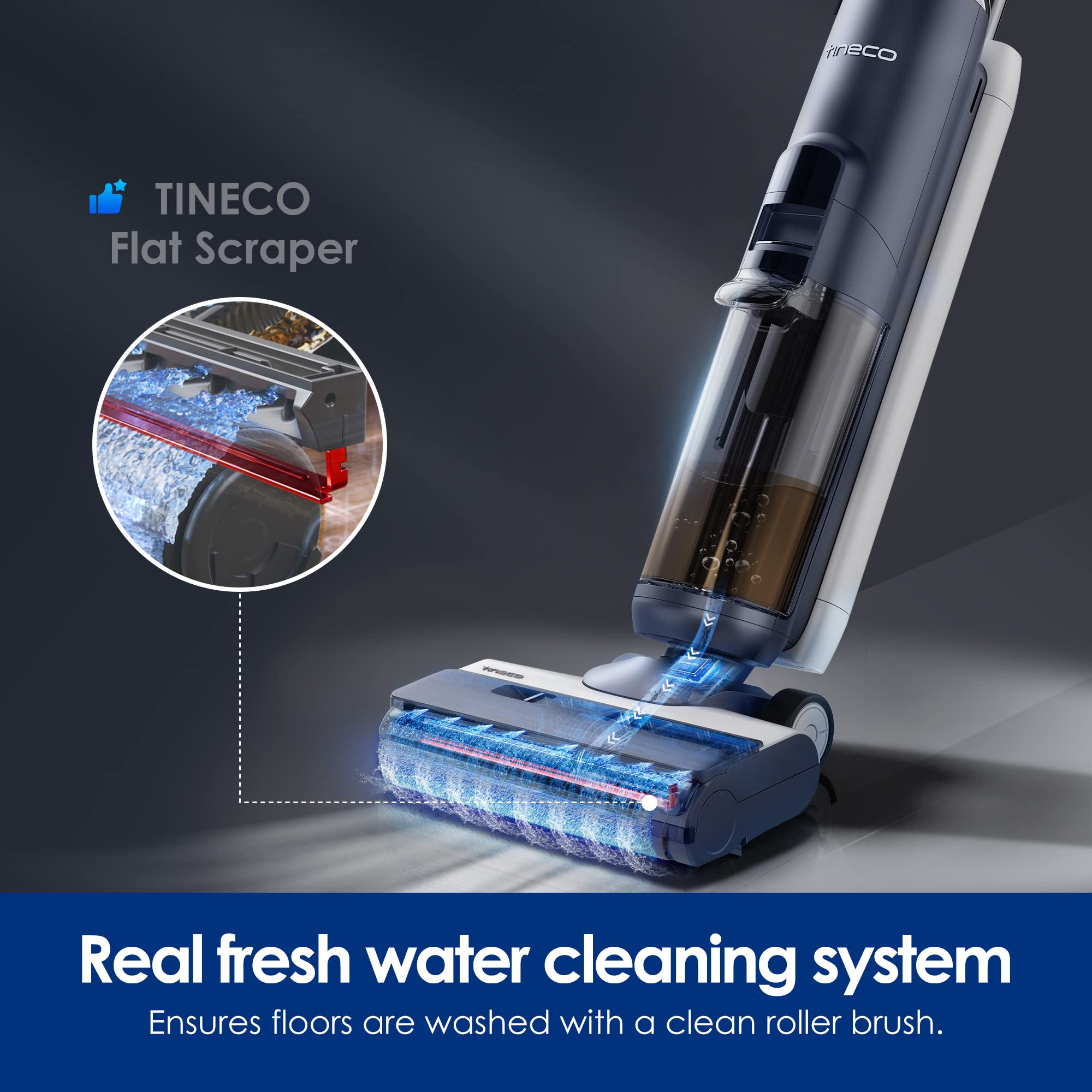 TINECO Floor ONE S5 Smart Cordless Wet Dry Vacuum Cleaner