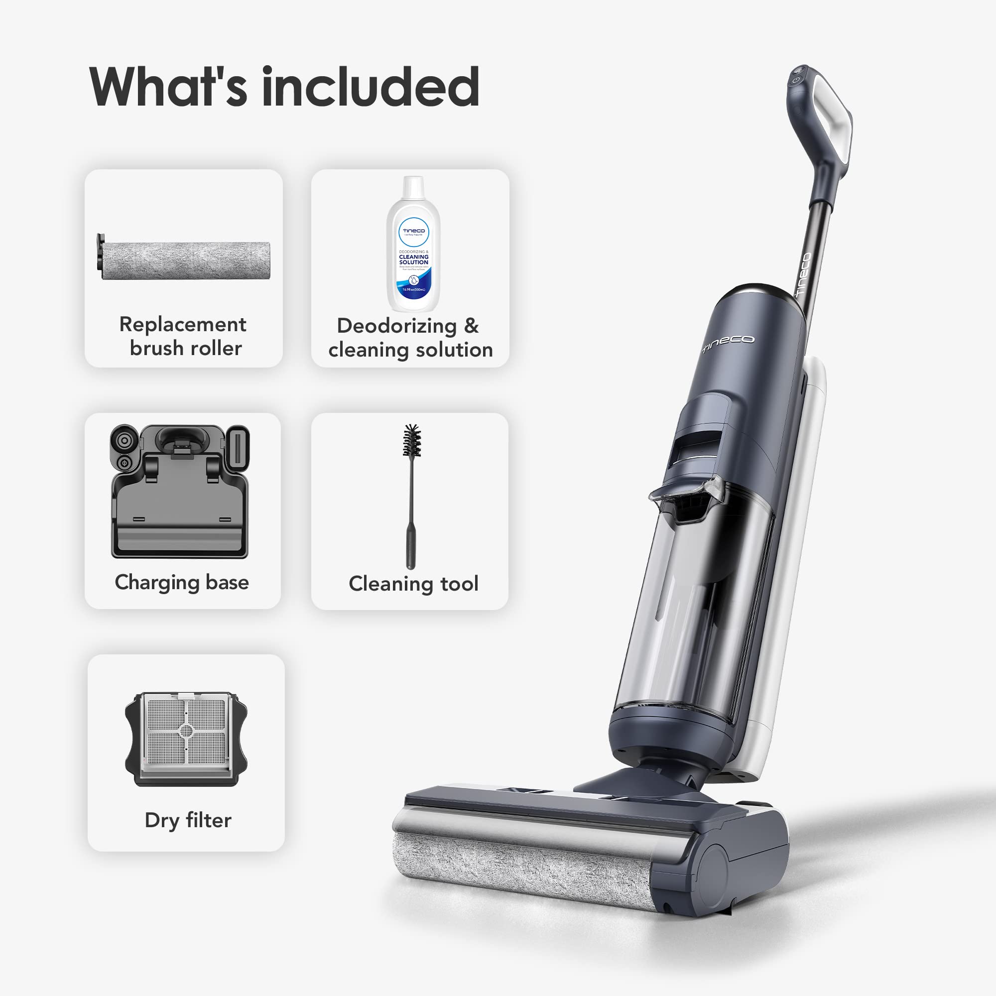 TINECO Floor ONE S5 Smart Cordless Wet Dry Vacuum Cleaner