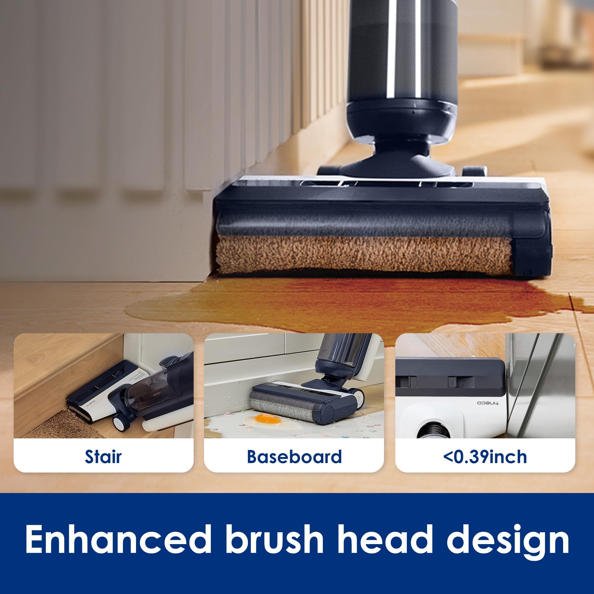 TINECO Floor ONE S5 Smart Cordless Wet Dry Vacuum Cleaner