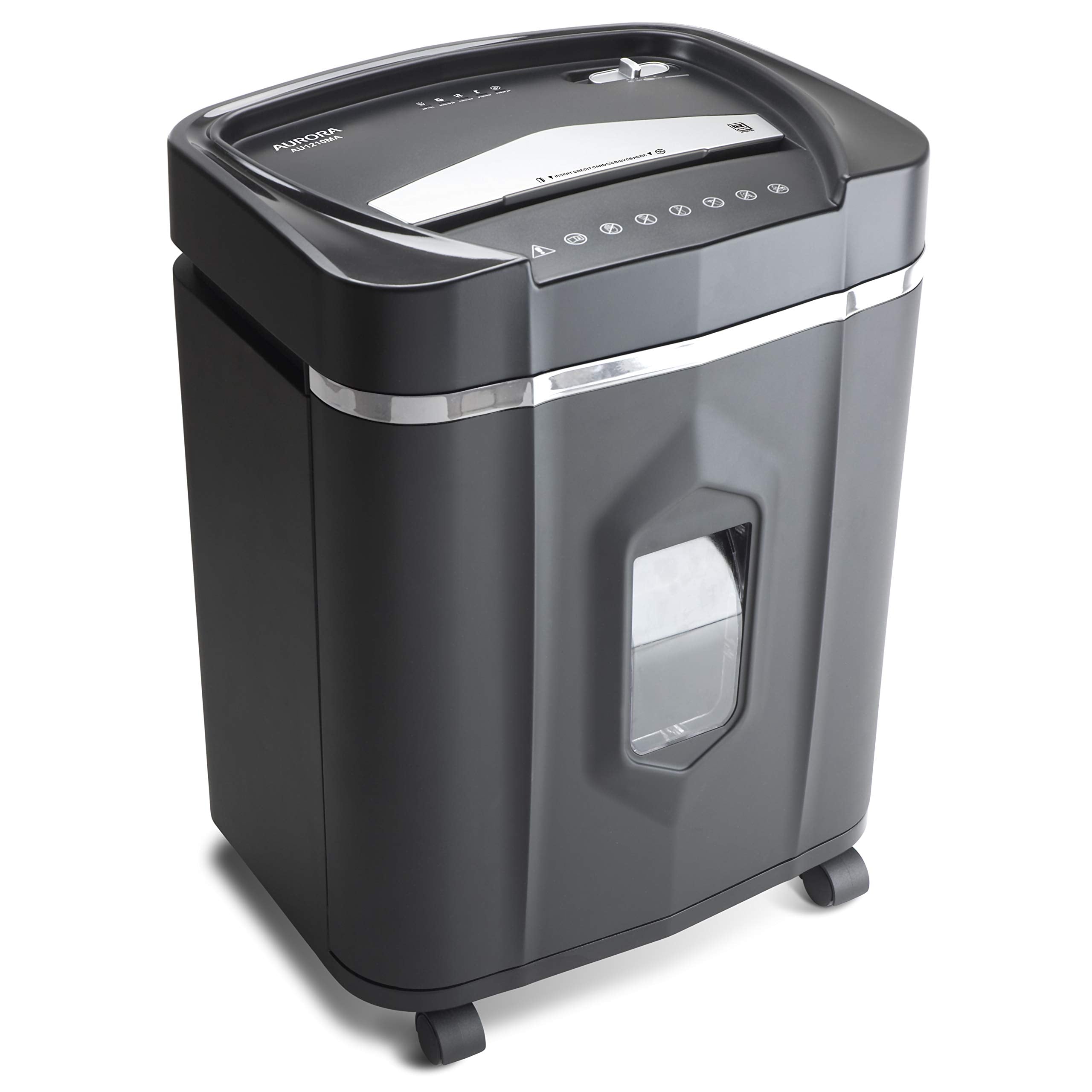 AURORA AU1210MA Micro-Cut Shredder for Paper & CDs