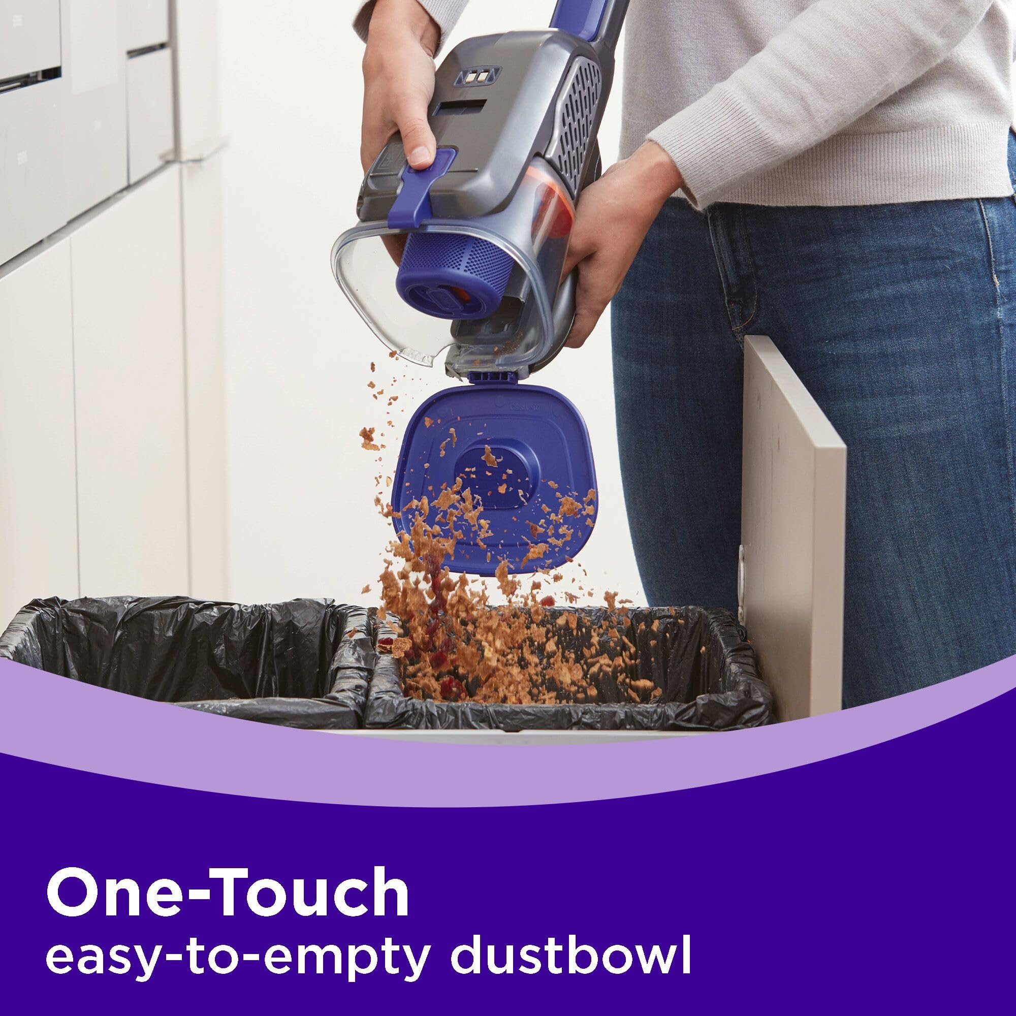 BLACK+DECKER Dustbuster Furbuster Pet Hair Vacuum - Cordless & Powerful